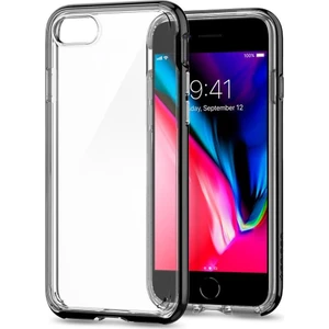 Apple iPhone SE (2022 / 2020) / iPhone 8 / iPhone 7 Kılıf Neo Hybrid Crystal 2 Jet Black - 054CS22367