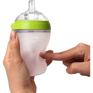 Silikon Biberon 250 ML - Yeşil (Yurt Dışından)