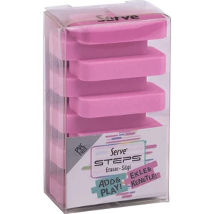 Steps Silgi Pastel Şeker Pembesi