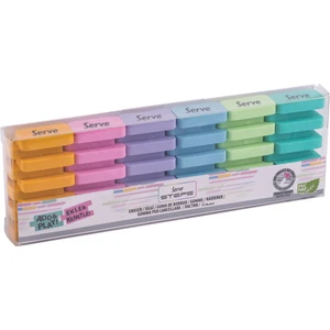 Steps Silgi Pastel 6'lı