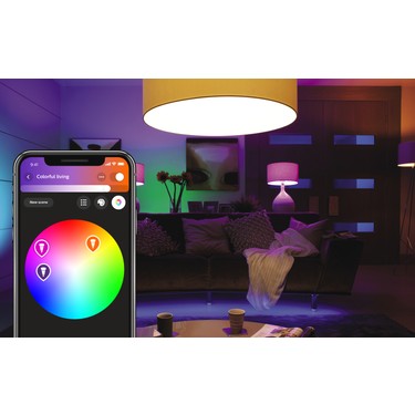 Philips Hue Renkli Akıllı Başlangıç Seti 3'lü Kumandalı E27 Fiyatı