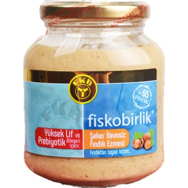 Fiskobirlik Şeker Ilavesiz Fındık Ezmesi 300 gr Fiyatı