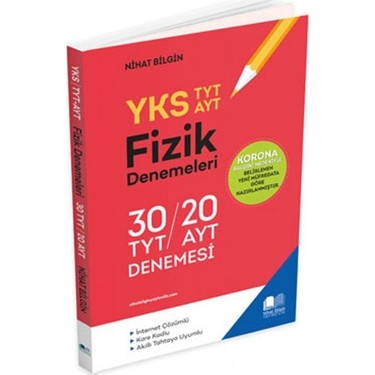 nihat bilgin tyt ayt fizik 30 deneme kitabi ve fiyati