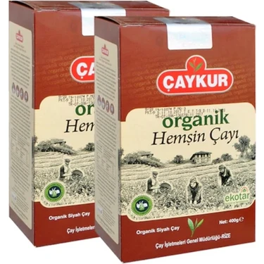 Çaykur Organik Hemşin Çayı 400 gr Karton Kutu 2