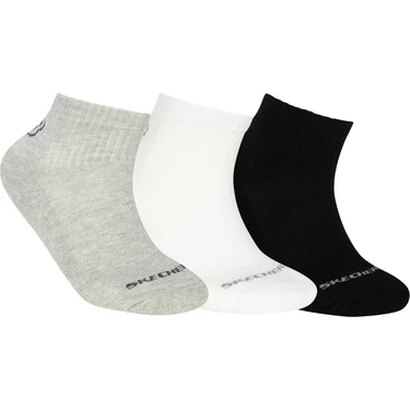 Skechers U Mid Cut Sock Unisex Çok Renkli Çorap