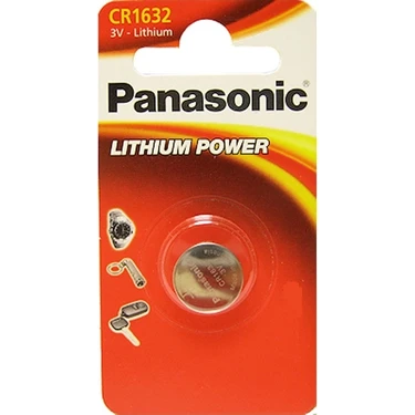 Panasonic CR1632 3V Lithium