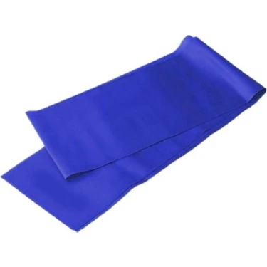 Delta Pilates Bandı Orta Sert 150 x 15 cm Egzersiz Direnç Lastiği (Uç Kısmı