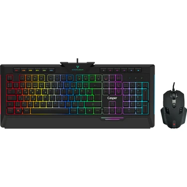 Casper Excalibur EX800 Kablolu Oyuncu Klavye Mouse