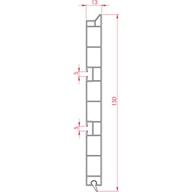 decoform mutfak tezgah alti baza profili tekmelik citasi fiyati