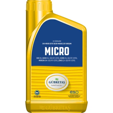 Gübretaş Micro Sıvı Yaprak Gübresi 1