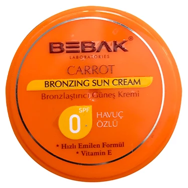 Bebak Güneş Kremi Havuç Özlü Kavanoz 100 ml