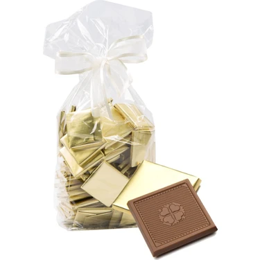 Melodi Çikolata Sütlü Madlen Altın Yaldızlı (Gold) Çikolata 1