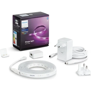 Philips Hue Akıllı LED Şerit 2 mt. V4 (Güç Adaptörü Fiyatı