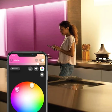 Philips Hue Akıllı LED Şerit 2 mt. V4 (Güç Adaptörü Fiyatı