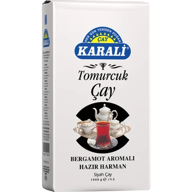 Karali Çay Tomurcuk (Earl Grey) Dökme Çay 1000 Gr Siyah Çay Kalitesi ile Doğal