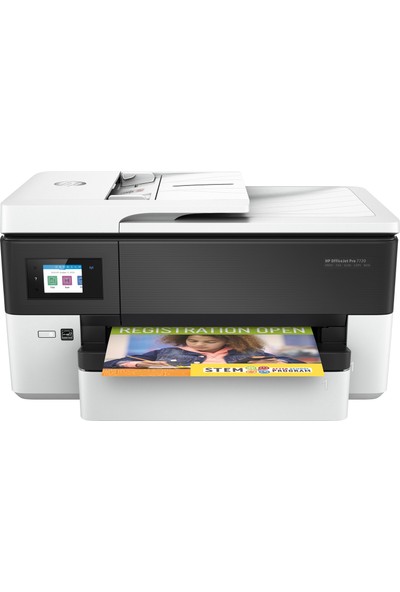 HP Officejet Pro 7720 Fotokopi + Faks + Tarayıcı + Wi-Fi + Airprint + A3 Yazıcı Y0S18A