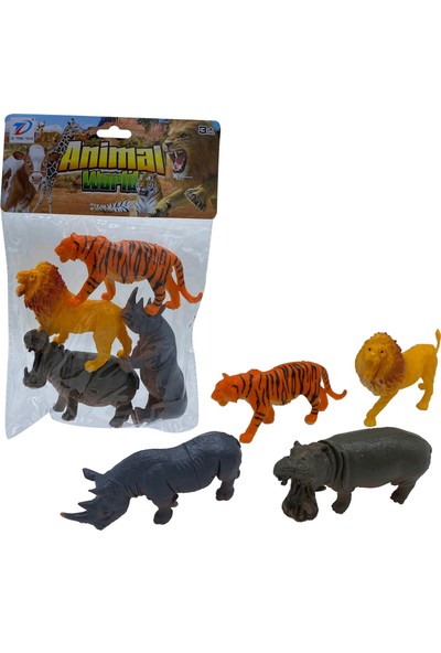 Le Teng Toys Oyuncak Vahşi Hayvanlar 888A-4