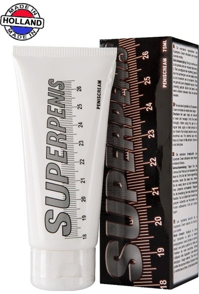 Super Penis 75ML Penis Kremi-Made In Holland