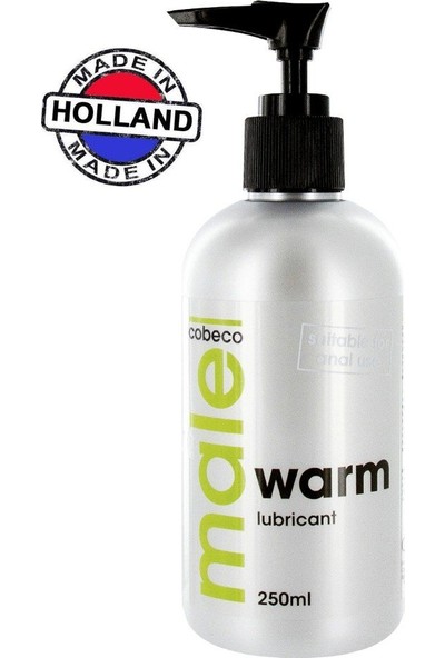 Cobeco Male Warm Lubricant 250 ml Etkili Kayganlaştırıcı