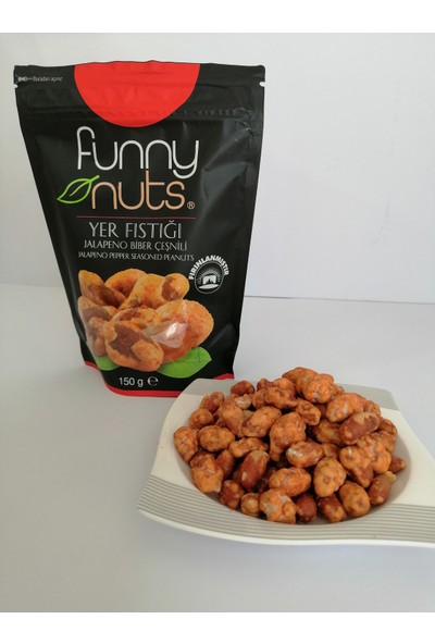 Funny Nuts Jalapeno Çeşnili Yer Fıstığı 5'li - 150 gr