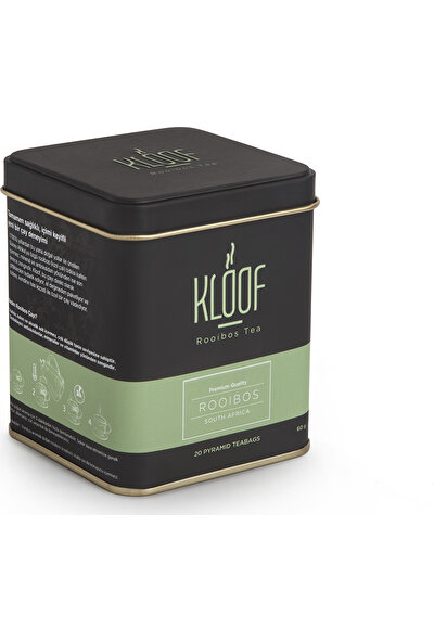 Kloof Rooibos Tea Plain Rooibos Tea - Roybos Çayı 20'li Biodegradable Piramit Poşet 60 gr