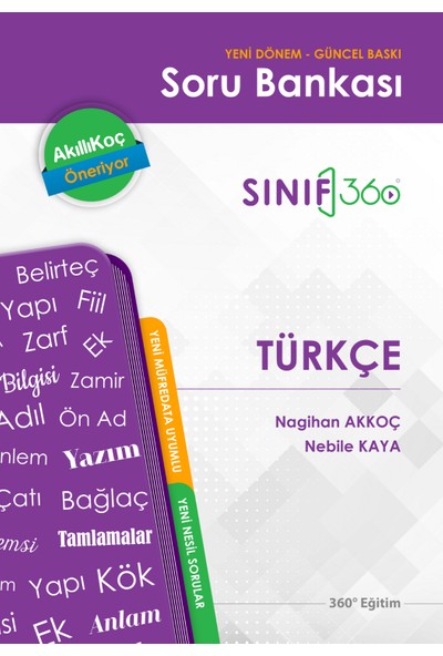 Sınıf 360 Türkçe Soru Bankası