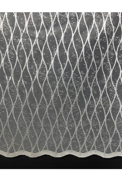 Brillant Çizgili Tül Perde 1/2 Pile 540 x 260 cm
