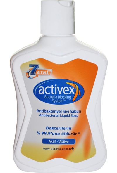 Activex Antibakteriyel Sıvı Sabun Aktif 300 ml x 60 Adet