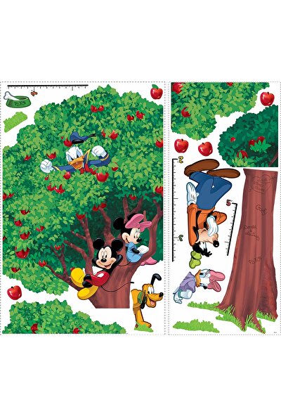 York RoomMates RMK1514SLM Mickey Mouse ve Arkadaşları Büyüme Tablosu Duvar Sticker