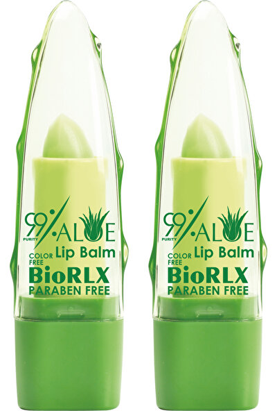 Biorlx 99% Purity Aloe Vera Color Free (Renksiz) And Paraben Free(Parabensiz) 2 Adet