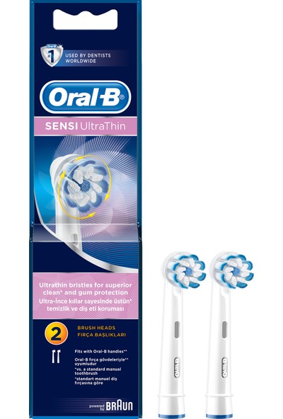 Oral B Diş Fırçası Yedek Başlık Sensi UltraThin 2