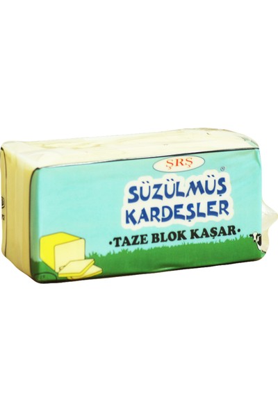 Süzülmüş Kardeşler Taze Blok Kaşar Peyniri 1 kg