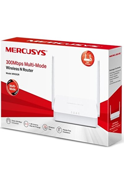 TP-LINK Mercusys MW302R 300Mbps Multi-Mode Wireless N Access Point & Menzil Genişletici & Router