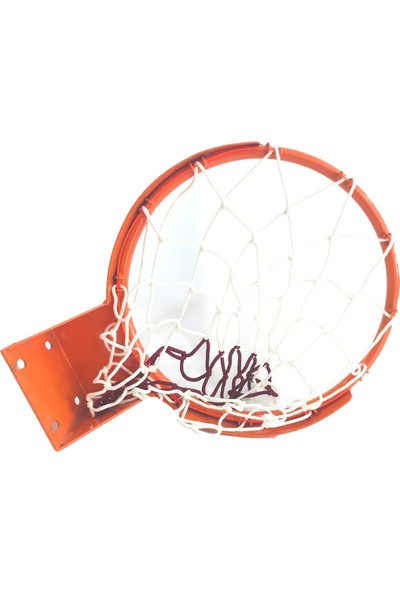 Adelinspor Standart Basketbol Çemberi 45 cm Sabit , Halkalı Ağ Bağlantısı