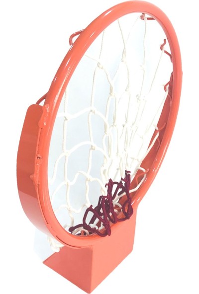 Adelinspor Standart Basketbol Çemberi 45 cm Sabit , Kancalı Ağ Bağlantısı