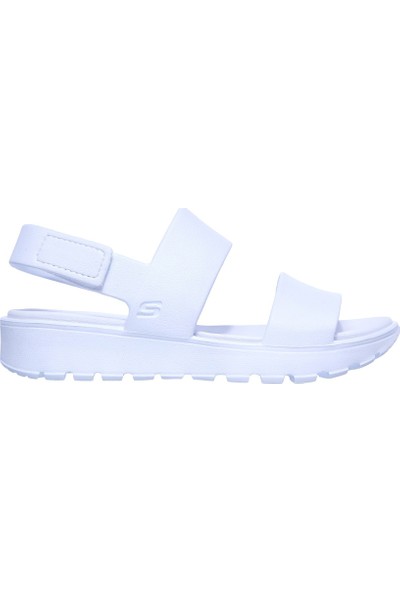 Skechers FOOTSTEPS-BREEZY FEELS Kadın Beyaz Sandalet - 111054 WHT