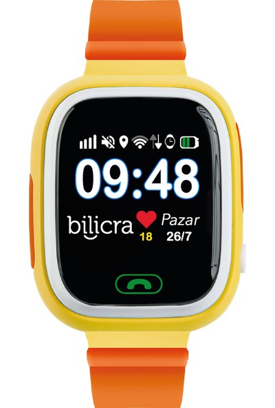Bilicra BLC 101 Akıllı Çocuk Saati - Sarı