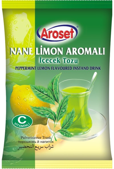 Aroset Aromalı Içecek Tozu Nane-Limon Aromalı 300 gr