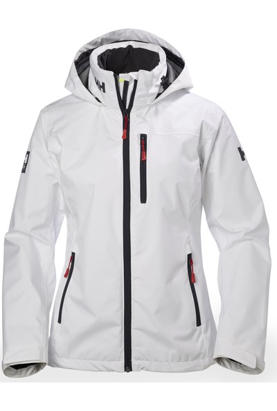 Hh W Crew Hooded Jacket HHA.33899 HHA.001 White Mont / Kaban