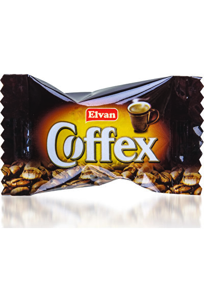 Elvan Coffex Kahveli Şeker 1000 gr (1 Silindir Kutu)