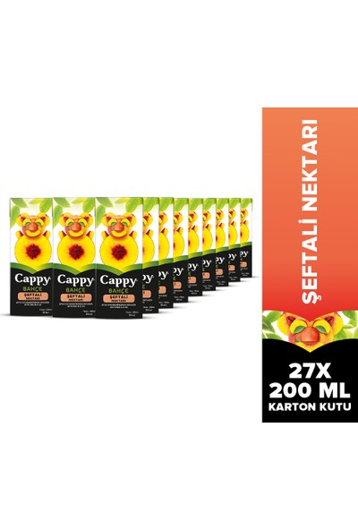 Cappy Şeftali 200 ml