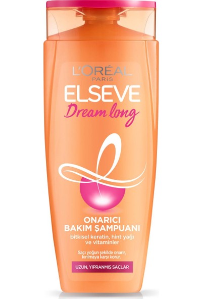 Loreal Paris L'real Elseve Dream Long Onarıcı Bakım Şampuan 450 ml