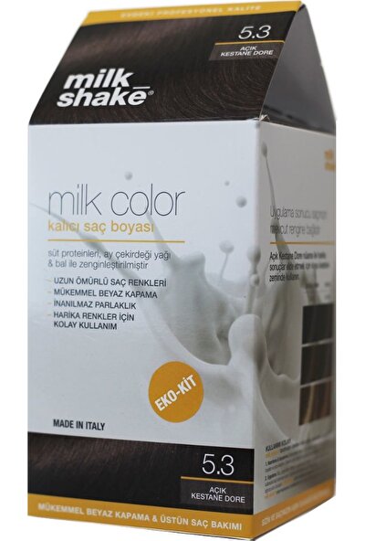 Milk_shake Milk Color Eko-Kit Saç Boyası Açık Kestane Dore 5.3