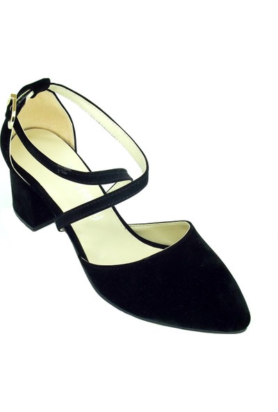 Trendy 100100127 Kalın Topuk Kadın Günlük Ayakkabı