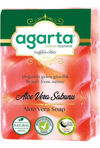 Agarta Doğal El Yapımı Aloe Vera Sabunu 150 gr