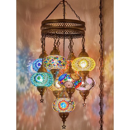 Mozaik Lamba Otantik Sarkıt Avize Renkli Sarkıt Avize Helezon Sarkıt Lamba fiyatları