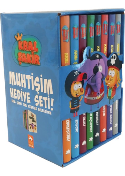 Kral Şakir 8 Kitap Takım Seti - Varol Yaşaroğlu
