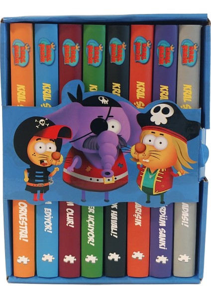 Kral Şakir 8 Kitap Takım Seti - Varol Yaşaroğlu