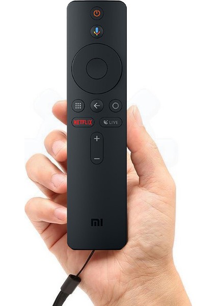 Rebera Xiaomi Mi Box S Android TV Box Media Player Yedek Bluetooth Uzaktan Kumanda