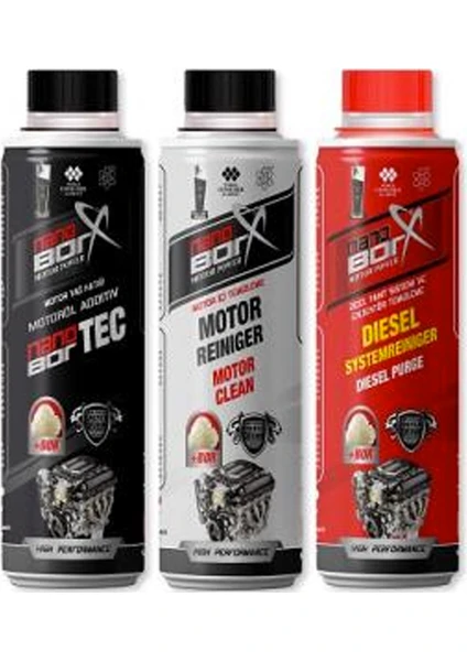 Motor Yağ Kat.+Dizel Yakıt Kat.+Motor Içi Tem. (300 ml)